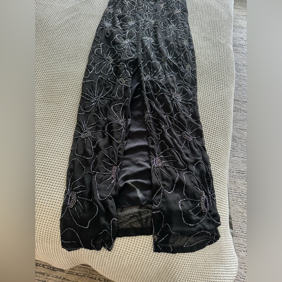 Parker Black Sequin Gown - Picture 6 of 11